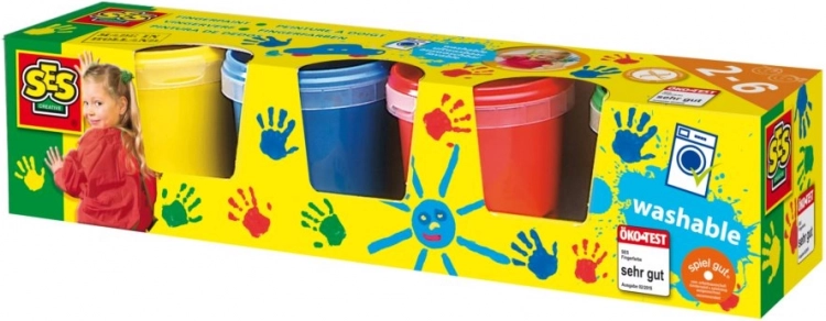 Mes premières peintures au doigt 4×150 ml