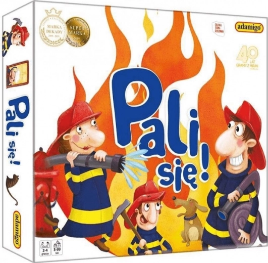 Jeu de société éducatif Pali się! – petits pompiers par Adamigo