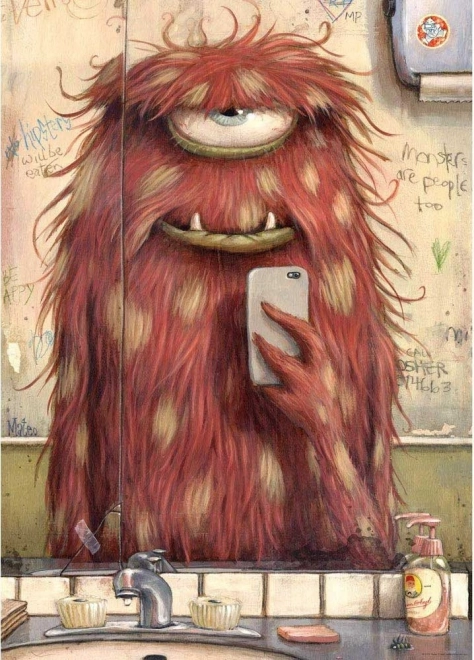 Heye Zozoville : puzzle Selfie 1000 pièces