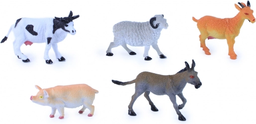 Animaux domestiques II - ensemble de 5 figurines