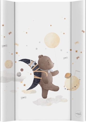 Ceba Baby matelas à langer réversible avec planche rigide 50 × 70 cm Ultra Light Galactic Travel