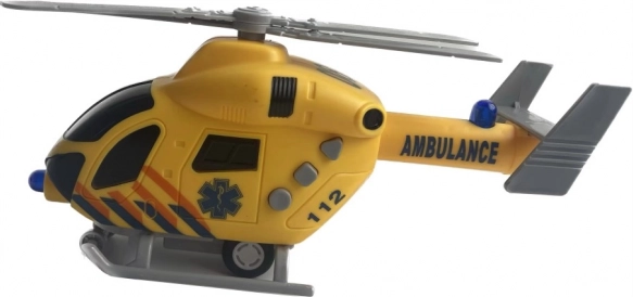 Hélicoptère jouet en plastique