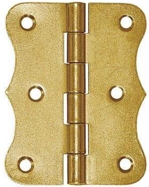 Charnière articulée décorative zinc jaune