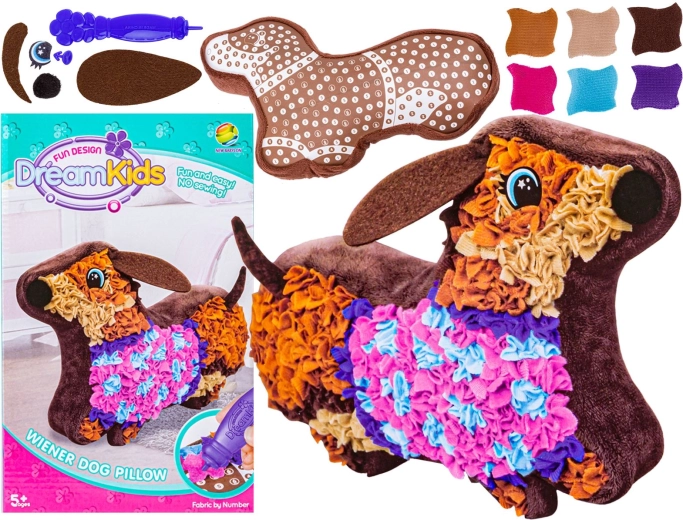 DreamKids kit créatif pour fabriquer un coussin hérisson