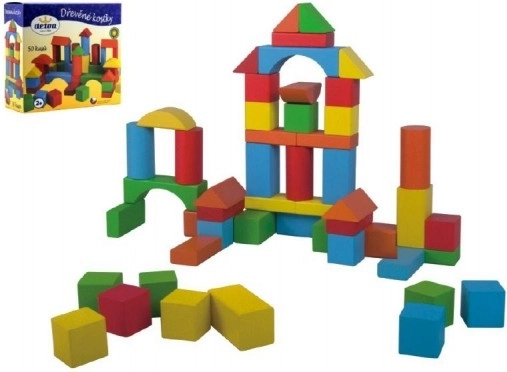 Detoa construction en bois – cubes 50 pcs