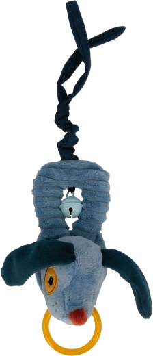 Lilliputiens hochet suspendu avec clochette, chien Jules