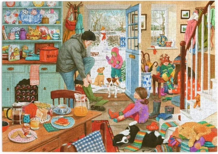 Puzzle House of Puzzles Joies d'hiver, 1000 pièces