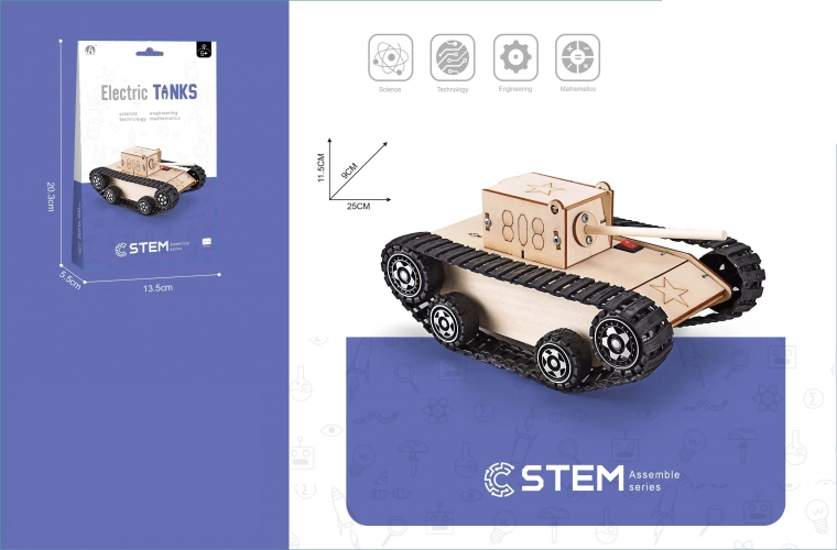 Jeu de construction char