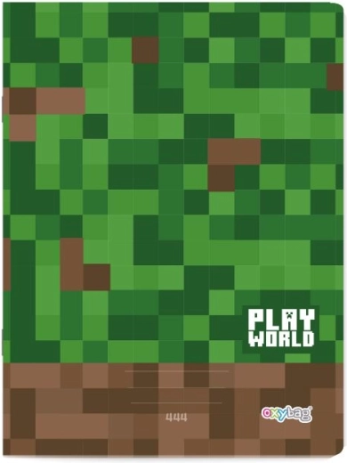 Cahier A4 Playworld ligné 40 feuilles 80 g/m²