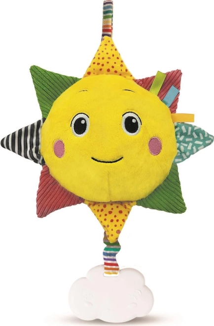 Soleil en peluche avec berceuse de Brahms CLEMENTONI BABY