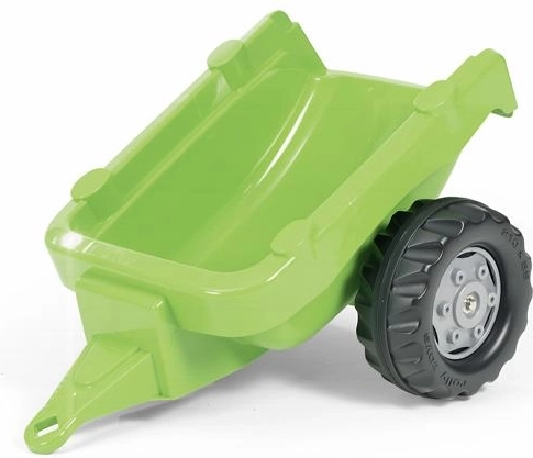 Remorque mono-essieu vert clair pour tracteur