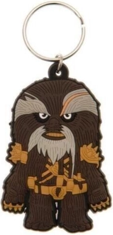 Porte-clés en caoutchouc Boba Fett