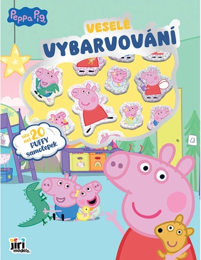 Coloriage amusant avec autocollants Peppa Pig