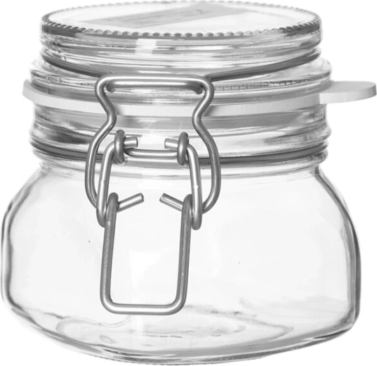 Bocal en verre avec fermeture à clip Gothika 0,3 l