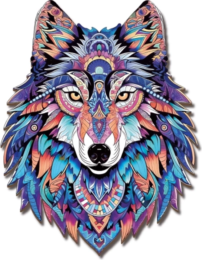 2Kids Toys puzzle en bois loup