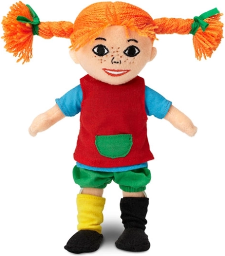 Poupée chiffon douce Pippi Långstrump 20 cm