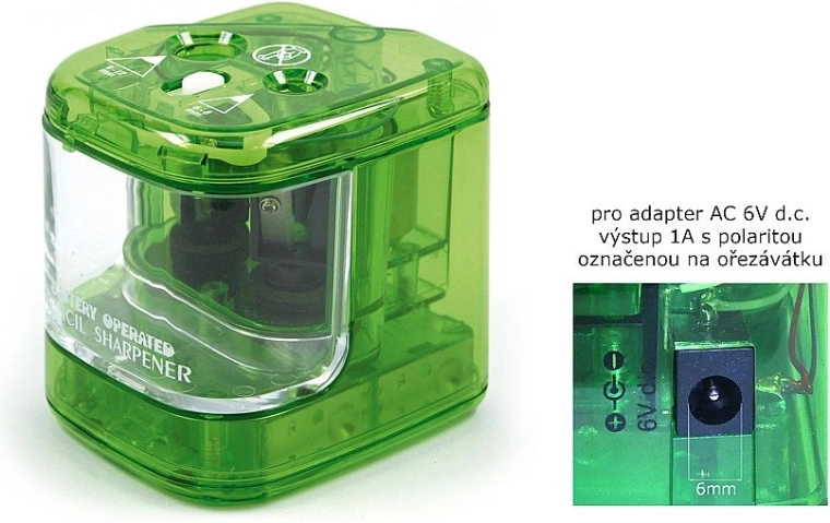 Taille-crayon électrique à piles duo ICO