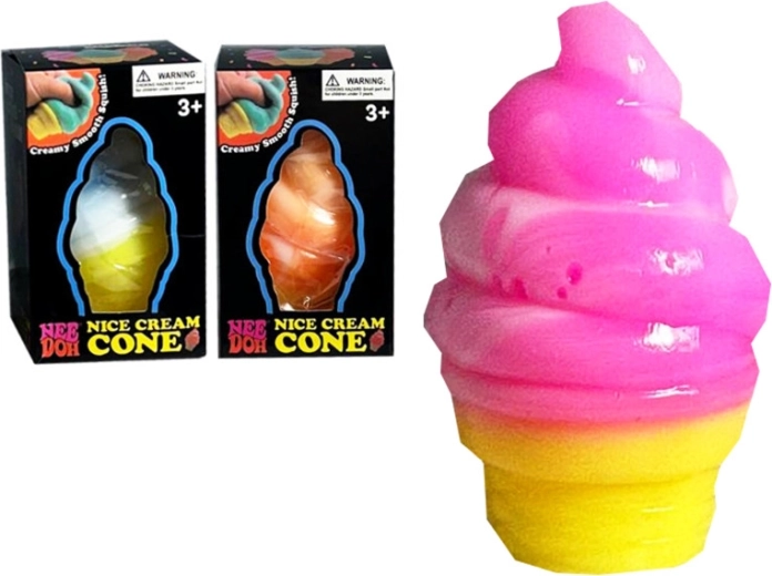 Balle anti-stress à presser « glace »