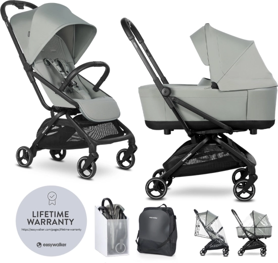 Poussette combinée Easywalker Rockey S Fresh green