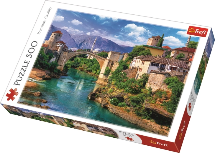 Puzzle 500 pièces Vieux pont de Mostar, Bosnie-Herzégovine – Trefl