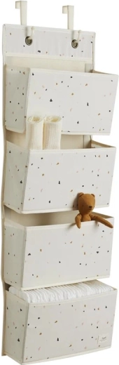 Organisateur mural suspendu 3 Sprouts recycled terrazzo cream