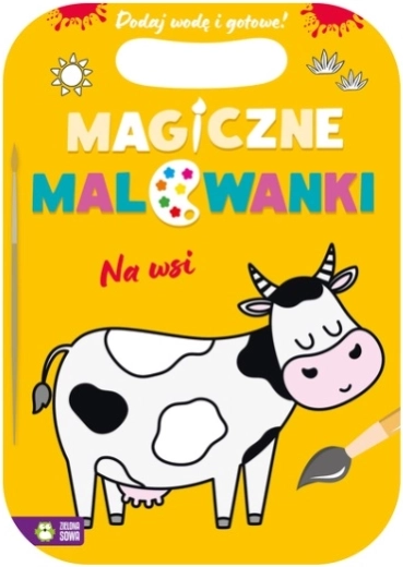 Peinture magique à l’eau – À la ferme