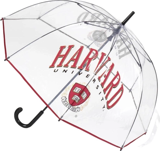 Parapluie transparent XL Harvard - 1 pièce