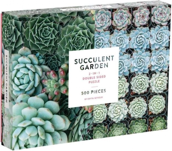 Puzzle recto-verso Succulentes 500 pièces GALISON