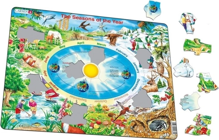 Puzzle Larsen Les saisons maxi