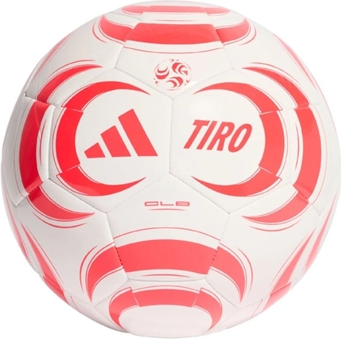 Ballon de football Adidas Tiro Club blanc/rouge