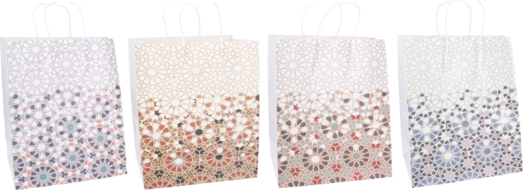 Sac cadeau XS avec motif mosaïque - 1 pièce
