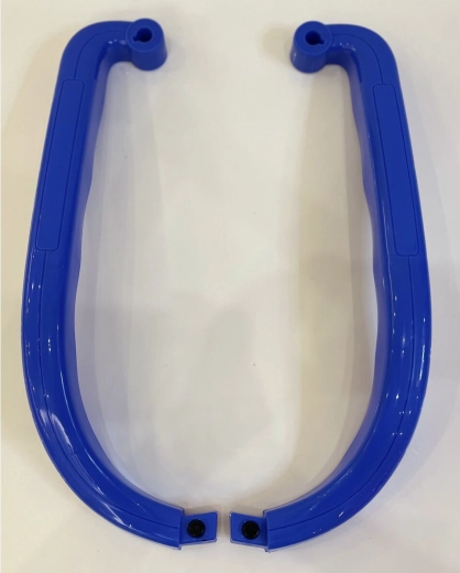 Repose-mains pour porteur C63 et T-Roc, bleus (gauche + droite, 2 pièces)