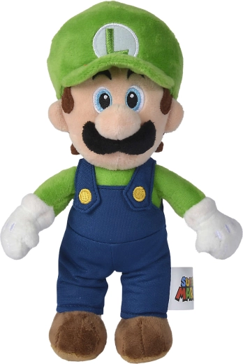 Figurine en peluche Luigi Super Mario 23 cm