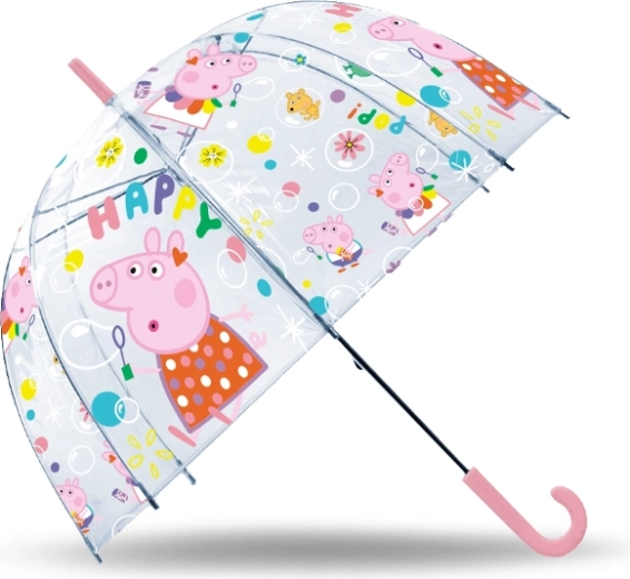 Parapluie enfant transparent PEPPA PIG 19"
