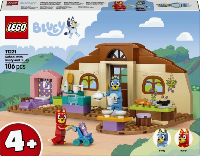 LEGO Bluey – l’école avec Rusty et Bluey