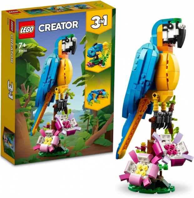 LEGO Creator Perroquet exotique 3 en 1