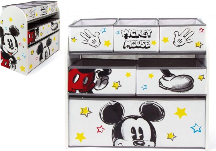 Organiseur pour jouets pour enfants Mickey Mouse