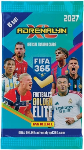 Cartes à collectionner Panini FIFA 365 Adrenalyn XL 2027 en sachet - 1 pièce