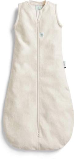 Sac de couchage ErgoPouch Jersey en coton biologique Oatmeal Marle 0,2 TOG (8–24 mois)
