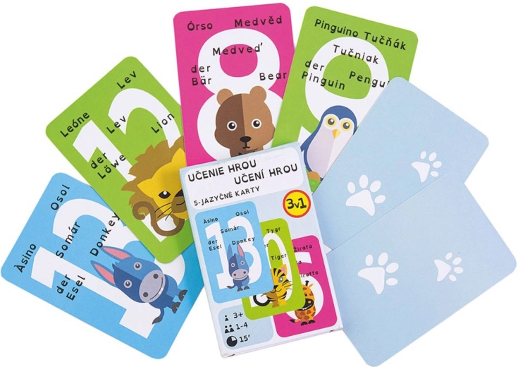 Pierre Noir 4 en 1 – animaux - 1 pièce