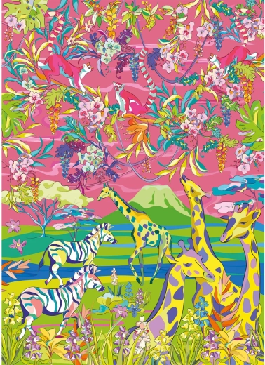 Puzzle Savane sauvage 1000 pièces GIBSONS