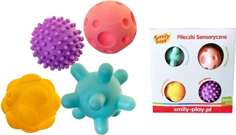 Balles sensorielles pour enfants - 4 pièces