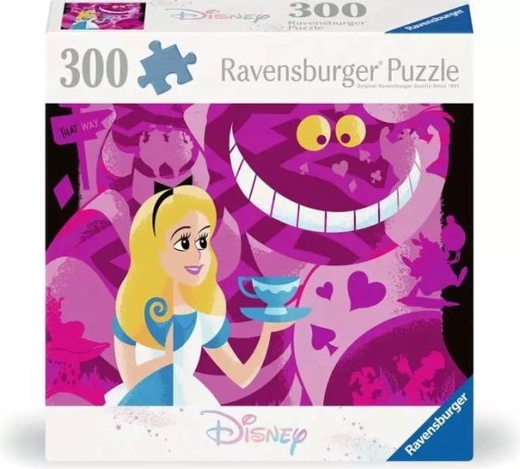 Puzzle Ravensburger Alice au pays des merveilles 300 pièces