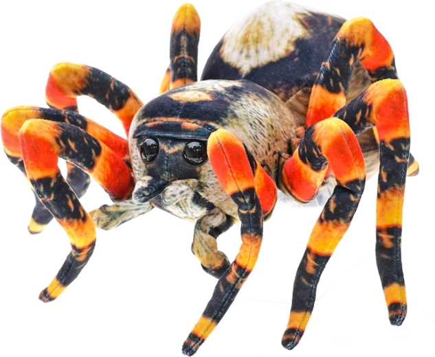 Araignée en peluche marron 25 cm