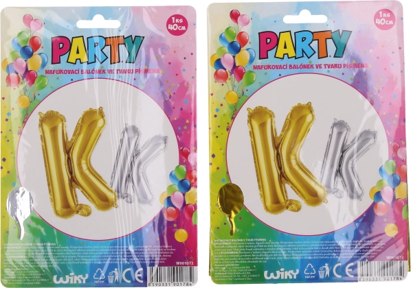 Ballon gonflable lettre K