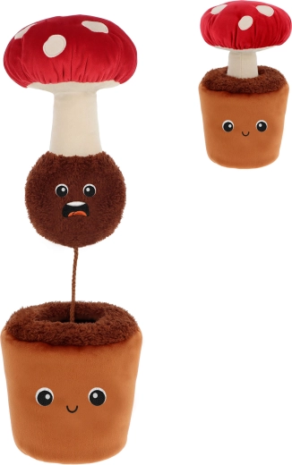 Keeleco Jardin botanique surprise dans un champignon 25 cm