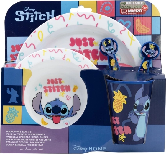 Set de vaisselle pour enfants 5-en-1 STITCH