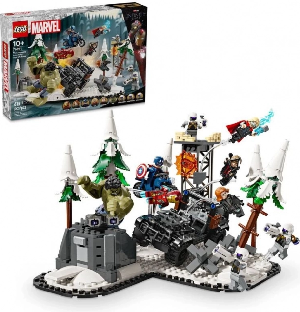 Lego Marvel Avengers : L’Ère d’Ultron set de construction 613 pièces