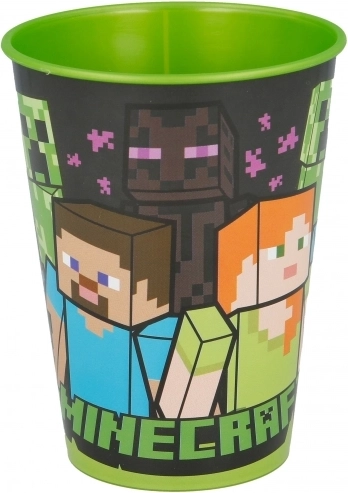 Gobelet en plastique Minecraft 260 ml - 1 pièce