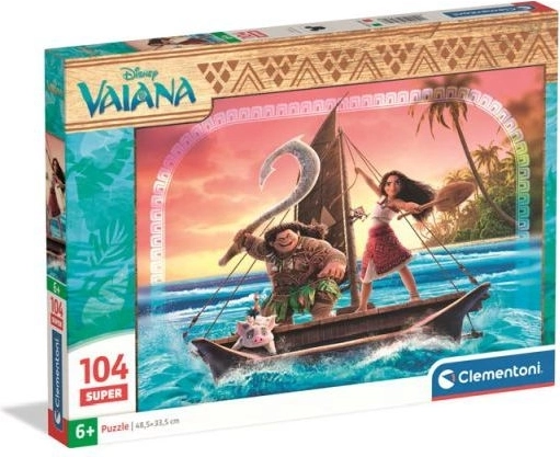 Puzzle enfant Clementoni Super Disney Vaiana 2 – 105 pièces